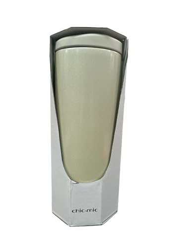 chic.mic SlideCup NEO - Thermosbecher - 350ml - Auslaufsicher - Edelstahl (Pearl) von chic.mic