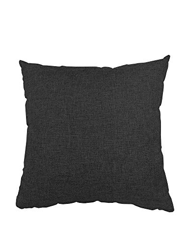 chilly pilley Dekokissen Kopfkissen Zierkissen Sofakissen Kleines Garten Kissen Couchkissen Gartenkissen Indoor Outdoor Lounge Dekoratives (Schwarz) von chilly pilley