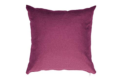 chilly pilley Palettenauflage Schaumflocken palettenkissen Palettenpolster Palettenmöbel Palettensofa Rückenlehne Sitzkissen Seitenkissen Set (Kissen 50 x 50 Violett) von chilly pilley