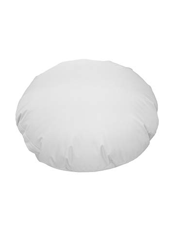 chilly pilley Sitzsack Beanbag Sessel mit EPS Perlen Füllung Riesensitzsack Sitzsäcke Indoor & Outdoor wasserfest multifunktional für Kinder und Erwachsene viele Farben (Weiß, Ø 125 cm) von chilly pilley