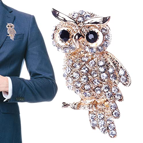 chimu Strass Eule Brosche - Erstellt Strass Kristall Eule Mode Brosche - Elegantes Eulen-Mode-Pin-Geschenk für Weihnachtsfeier-Hochzeitsbevorzugungen chimu Strass Eule Brosche - Erstellt Strass Kristall Eule Mode Brosche - Elegantes Eulen-Mode-Pin-Geschenk für Weihnachtsfeier-Hochzeitsbevorzugungen von chimu