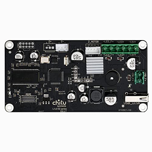 Chitu Systems Mainboard für Elegoo Mas/Mars pro/Mars 2 pro/Mars 2 Original L V2 32Bit Motherboard Unterstützung mit LCD-Bildschirm (für ELEGOO Mars 2 Pro, PJ6.08 Firmware) von chitu systems