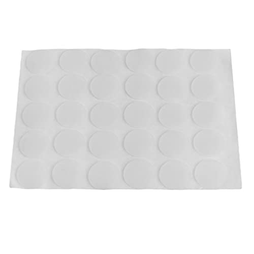 Selbstklebende Weiße Gummifüße Runde Türpuffer, Pufferpolster, 15x1mm von chiwanji