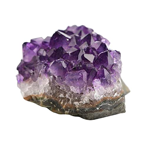 chiwanji Natürlichen Amethyst Drusen Rohstück Edelstein Kristall Druse Naturstück Dekorative Steine - 40-50g von chiwanji