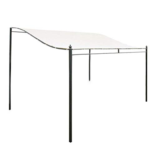 COJJ 300D Ersatzdach Pavillon Für Anlehn Pavillon,Ersatz Dachplane Für Anbaupavillon, Wasserdicht, Zeltdach Garten Winde Ersatz Baldachin Top Cover BBQ-Pavillon(ohne Ständer) von COJJ