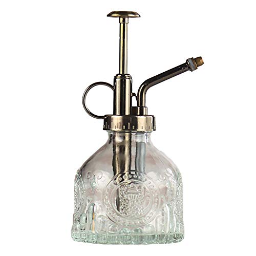Glasgießkanne Retro Glassprühflasche Pflanze Flower Gießkanne Vintage Pumpkin Style Glas Sprühflasche Zum Gießen Kleiner Pflanzen Im Haus Oder Büro von chlius
