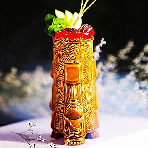 Tiki-Becher, Keramik, hawaiianische Cocktailgläser, 500 ml von chongjian