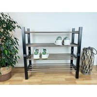 Verbinder Für Ikea Tjusig Schuhregal [4Er Set] - Zwei Regale Easy Und Sicher Stapeln, Schuhaufbewahrung Leicht Gemacht von chroposhop