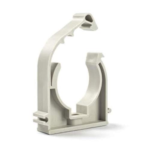 chud 50 x Rohrclips 20mm PPR, CU, PEX, Al-PEX Rohrschellen Rohrhalter Clip Wei├č von chud