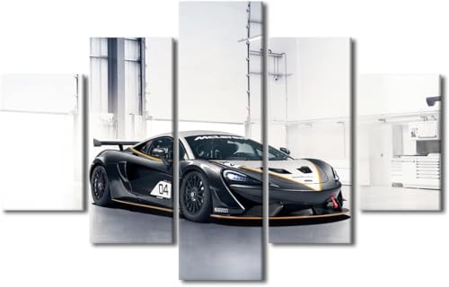 chyongshan-Leinwand Wandkunst Dekoration Druck Poster Foto 5 Stück Moderne LeinwandSupersportwagenWohnzimmer und Schlafzimmer Heimdekoration Geschenke Malerei Kunst Foto60 x40 von chyongshan