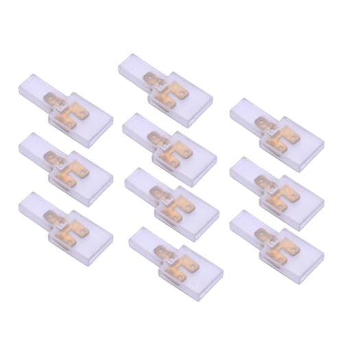 ciciTree 20Stück 6.3mm Kabelschuhe Flachstecker Y Verteiler Konverter Adapter Isolierung Isoliertes Gehäuse Gehäuse ciciTree 20Stück 6.3mm Kabelschuhe Flachstecker Y Verteiler Konverter Adapter Isolierung Isoliertes Gehäuse Gehäuse von ciciTree