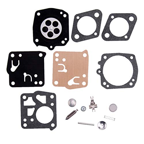 ciciTree Vergaser-Reparatur-Umbausatz Passend für Jonsered 49SP 50 51 52 60 62 66E HS-21D HS-101C Tillotson RK-23HS ciciTree Vergaser-Reparatur-Umbausatz Passend für Jonsered 49SP 50 51 52 60 62 66E HS-21D HS-101C Tillotson RK-23HS von ciciTree