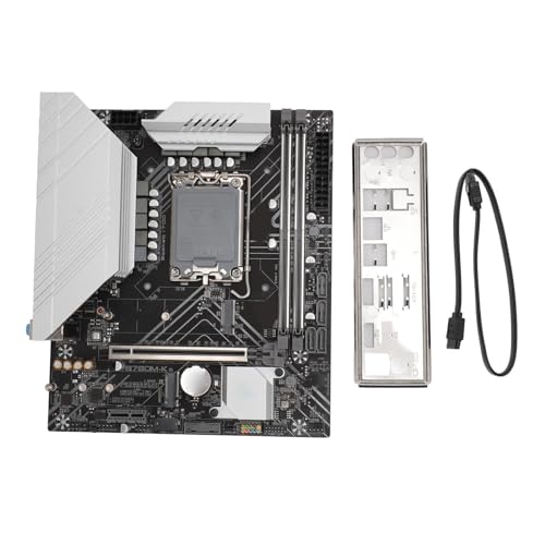ciciglow B760M K DDR4-Motherboard, für LGA 1700 12/13 Gen-Unterstützung, PCIe 4.0 M.2-Steckplatz, SATA3.0 USB 3.0, für Gaming ciciglow B760M K DDR4-Motherboard, für LGA 1700 12/13 Gen-Unterstützung, PCIe 4.0 M.2-Steckplatz, SATA3.0 USB 3.0, für Gaming von ciciglow