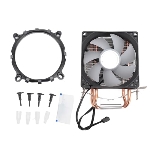 CPU-Universalkühler, für Am2, AM4 und S-754 939 940, für LGA 775 1150 1151 1155 1156 1200 1700 1356 1366 (Leuchtende Version) von ciciglow