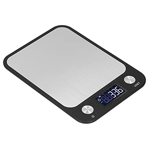 Edelstahl-Lebensmittelwaage, Mini-Digitalanzeige, Elektronisches Wiegewerkzeug, 10000 G Belastbar Edelstahl-Lebensmittelwaage, Mini-Digitalanzeige, Elektronisches Wiegewerkzeug, 10000 G Belastbar von ciciglow