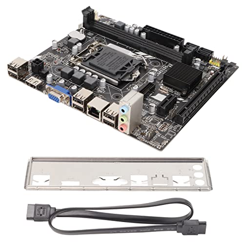 H61M Motherboard, 1155 Pin Quad Core Dual Channel DDR3 Speichersteckplätze VGA HD PCI-E 1X Multimedia Interface PC Motherboard von ciciglow