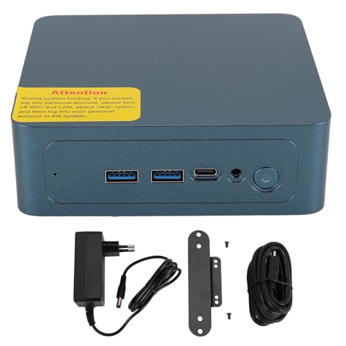 ciciglow Kompakter Desktop I3 1215U 8 GB DDR4 2666 MHz WiFi 6E BT 5.2 Typ C Dual-Display-Computer für mit Schneller PCIe NVMe SSD für Schnelle Startzeiten (EU-Stecker 1800 W 8 GB + ciciglow Kompakter Desktop I3 1215U 8 GB DDR4 2666 MHz WiFi 6E BT 5.2 Typ C Dual-Display-Computer für mit Schneller PCIe NVMe SSD für Schnelle Startzeiten (EU-Stecker 1800 W 8 GB + von ciciglow