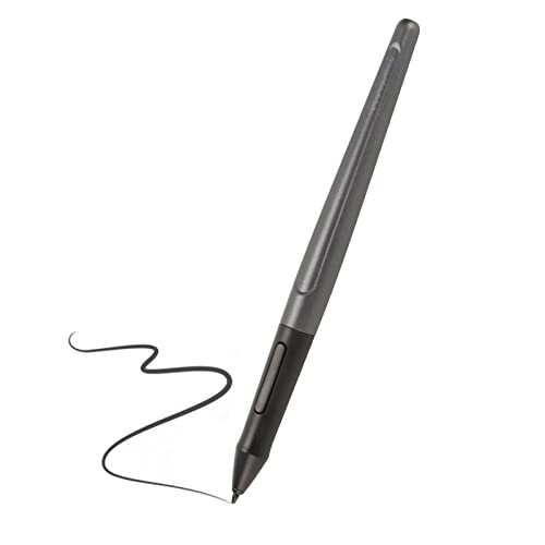 PF150 Stylus Pen, Tragbarer Grafiktablett-Stift Hochempfindlicher Digitaler Tablet-Stift mit 2 Programmierbaren Tasten für Huion Q11K von ciciglow