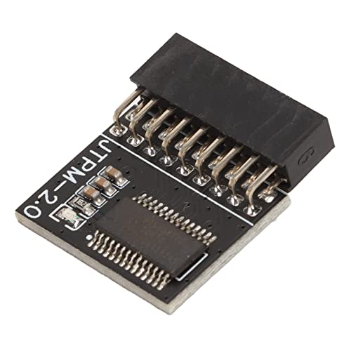 TPM2.0 Modul, 18Pin 2x9P TPM 2.0 Verschlüsselung Sicherheitsmodul Systemkomponenten für Motherboards TPM2.0 Modul, 18Pin 2x9P TPM 2.0 Verschlüsselung Sicherheitsmodul Systemkomponenten für Motherboards von ciciglow