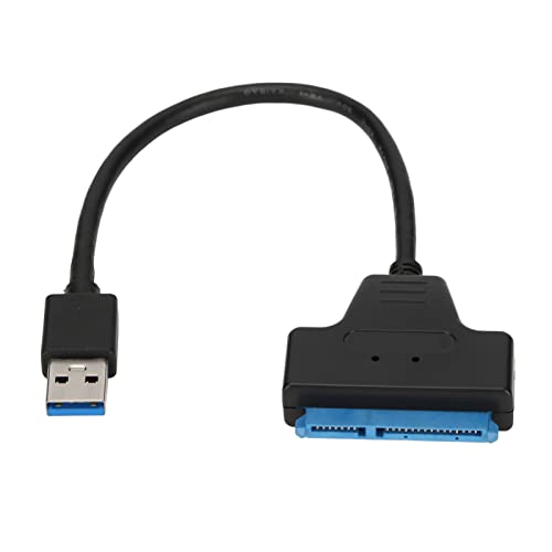 USB3.0-auf-SATA-Adapter, Unterstützt UASP USB3.0-SATAIII-Festplattenadapterkabel für 2,5-Zoll-3,5-Zoll-Festplatten mit SATA-Schnittstelle USB3.0-auf-SATA-Adapter, Unterstützt UASP USB3.0-SATAIII-Festplattenadapterkabel für 2,5-Zoll-3,5-Zoll-Festplatten mit SATA-Schnittstelle von ciciglow