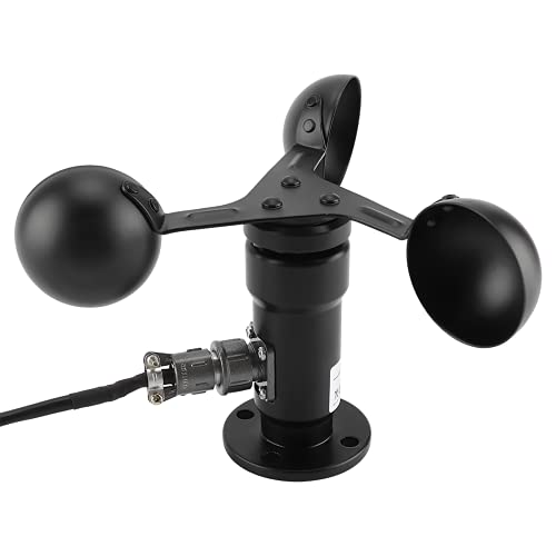 Windgeschwindigkeitssensor 4-20mA Feuchtigkeitsbeständiger Anemometer mit stabiler Basis zur Windmessung in Gewächshäusern Wetterstationen von ciciglow