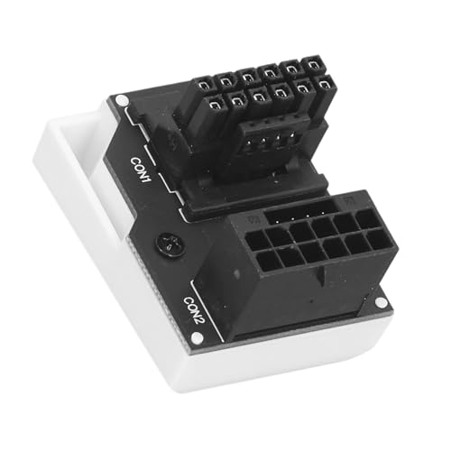 ciciglow 12VHPWR 180-Grad-Winkeladapter, 12+4-Pin-Winkelstecker-Netzteil (RVS-Typ) 450-W-Reverse-Grafikkarten-Netzteil für RTX 40'-Serie für RTX 4090 4080 4070ti von ciciglow