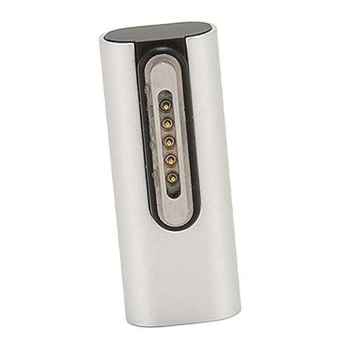 ciciglow 140-W-auf-Magnetadapter, Schnelllade-Magnetadapter für Pro 2021 Air 2022 Pro 2023 mit Gehäuse aus Aluminiumlegierung, Kompakt und Leicht (mittlere Biegung) von ciciglow