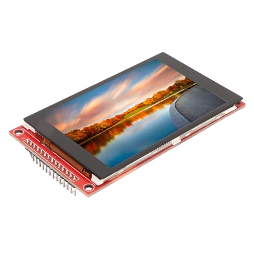 ciciglow 2,8-Zoll-TFT-LCD-Display-Touchscreen-Modul, 320 X 240 HD-Auflösung, SPI-Seriell ILI9341, 5 V 3,3 V, Touch-Stift Im Lieferumfang Enthalten von ciciglow