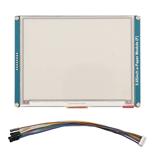 ciciglow 5,65-Zoll-Tintendisplay, 600 X 448 7 Farben E-Papierbildschirm, 3 4-Draht-SPI-Schnittstelle, Elektronisches Papierbildschirm-Tintendisplay für das RasPi-Hauptbedienfeld von ciciglow