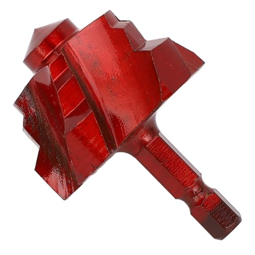 ciciglow 5 Flötenspiralbohrer, Hebenstichbohrer für PPR PVC -Rohr 40 Mm mit 1/4 Zoll Sechskant Shank 90 Grad Winkel Ti Beschichtet 40cr Stahl ciciglow 5 Flötenspiralbohrer, Hebenstichbohrer für PPR PVC -Rohr 40 Mm mit 1/4 Zoll Sechskant Shank 90 Grad Winkel Ti Beschichtet 40cr Stahl von ciciglow