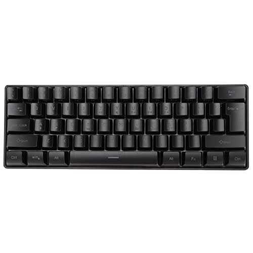 ciciglow 61 Tasten RGB-Gaming-Tastatur, Tragbare Mechanische Tastatur mit Wasserfestem Stativ 1,7 M USB-Kabel für Desktop-Laptop-Computer Büro zu Hause von ciciglow