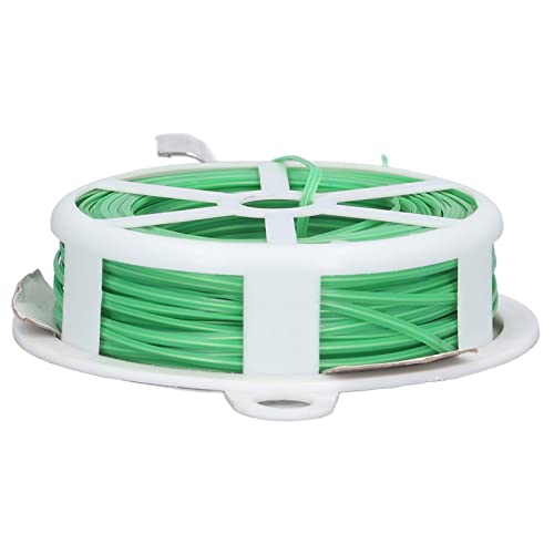 ciciglow Anlagenkabel Krawatte Kunststoff Stahldrahtrollenspender - Effizienter Cutter - Vielseitig für Pflanzen Kunststoff und Stahlmaterial (20 m / 65,6 Fuß) von ciciglow