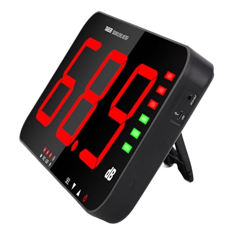ciciglow Decibel Messrecorder Precision Machined Sound Level Messungssatz für den Industriellen Gebrauch Klassenzimmer Rauschmesser ABS und LED ciciglow Decibel Messrecorder Precision Machined Sound Level Messungssatz für den Industriellen Gebrauch Klassenzimmer Rauschmesser ABS und LED von ciciglow
