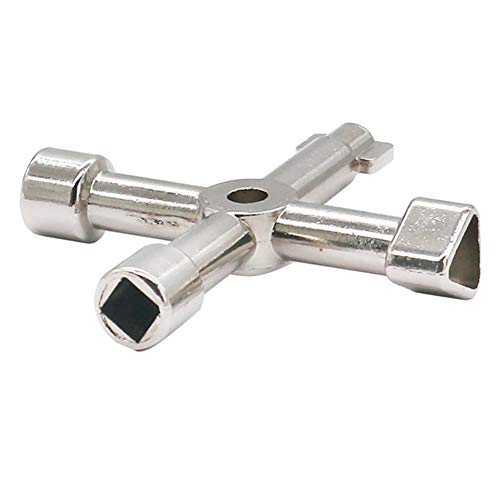 ciciglow Feiner Verarbeitung Kreuzschlüsselschlüssel, Easy Carry Tool für Toolbox -Türen, Hängen Sie den Schlüsselring Fest (Wie gezeigt #85) von ciciglow