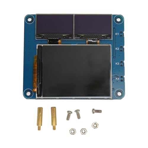 ciciglow Für RPi-Dreifachbildschirm-Erweiterungsplatine, 2-Zoll-LCD-IPS-Display und Zwei 0,96-Zoll-Bildschirme mit Organischer Leuchtdiode und Blauem Display, von ciciglow