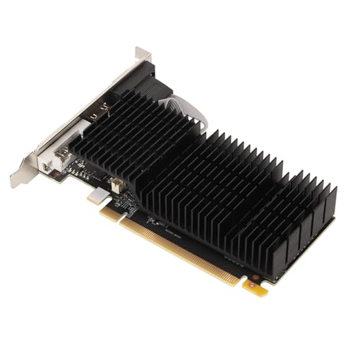 ciciglow GT730 4G V2 GDDR3-Grafikkarte, 64-Bit-PCI-Express 2.0, VGA-DVI-HDMI-902-MHz-667-MHz-Gaming-Grafikkarte von ciciglow