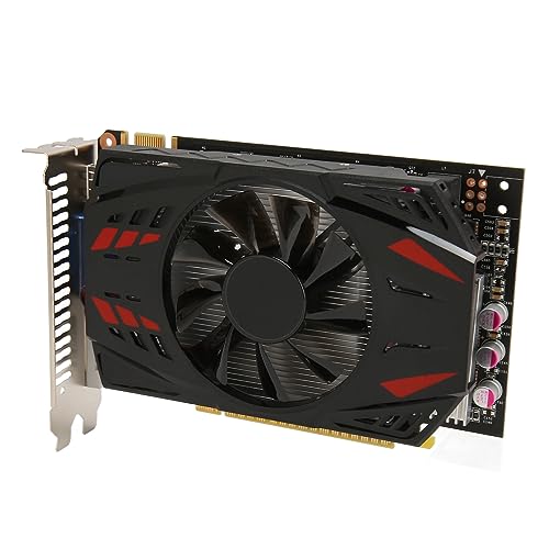 ciciglow GTX550 Ti 1 GB Grafikkarte, 128 Bit GDDR5 Computer-Grafikkarten 700/3400 MHz Lüfter VGA DVI HDMI-Anschlüsse PCI Express 2.0 X 16 Gaming-Grafikkarte von ciciglow