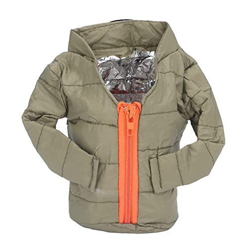 ciciglow Getränkejacke, isolierter Dosenhalter, doppellagige Bierisolierabdeckungen für 12-Unzen-Dosen und -Flaschen(Grün (Lange Ärmel)) von ciciglow