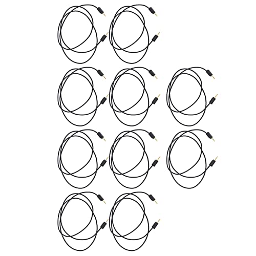 ciciglow Messing Banana Plug Test Lead Drahtkabel für Multimeter 2 Mm, Hohe Leistung, für Automobildiagnostik, Service Shops (BLACK) von ciciglow