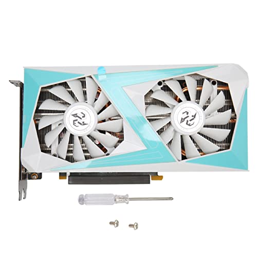ciciglow RTX2070 Grafikkarte, 8G 256Bit GDDR6 Gaming Grafikkarte 1410MHz 8750MHz PCI Express 3.0 Dual Lüfter Computer Grafikkarten HDMI DP X 3 Ausgangsschnittstelle ciciglow RTX2070 Grafikkarte, 8G 256Bit GDDR6 Gaming Grafikkarte 1410MHz 8750MHz PCI Express 3.0 Dual Lüfter Computer Grafikkarten HDMI DP X 3 Ausgangsschnittstelle von ciciglow