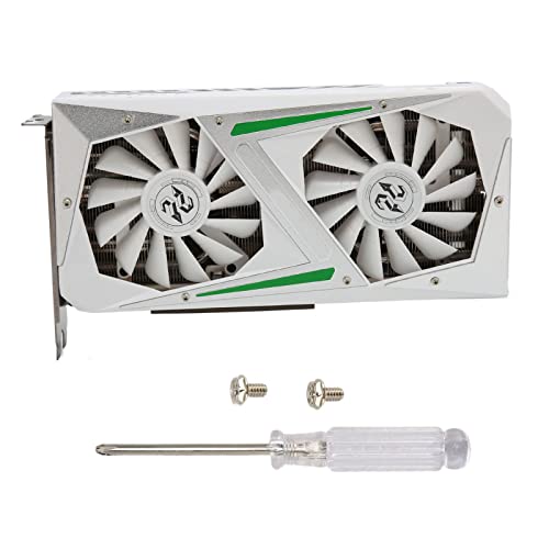 ciciglow RTX3060TI Grafikkarte, 8G 256Bit GDDR6 Gaming Grafikkarte 1410/8750MHz PCI Express 3.0 Dual Lüfter Computer Grafikkarten HDMI DP X 3 Ausgangsschnittstelle ciciglow RTX3060TI Grafikkarte, 8G 256Bit GDDR6 Gaming Grafikkarte 1410/8750MHz PCI Express 3.0 Dual Lüfter Computer Grafikkarten HDMI DP X 3 Ausgangsschnittstelle von ciciglow