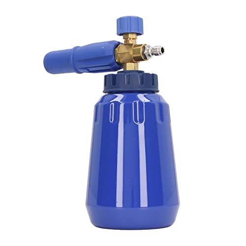 ciciglow Schaumgenerator Einstellbare Hochdrucksprühscheibe -Dose für Auto- und Haushaltsmöbelreinigung (BLUE) von ciciglow