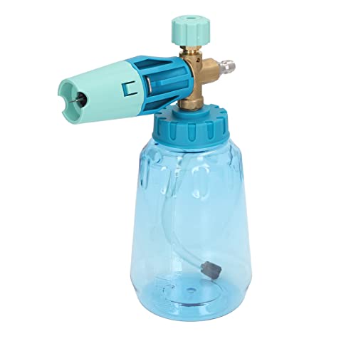 ciciglow Schaumgenerator Einstellbare Hochdrucksprühscheibe -Dose für Auto- und Haushaltsmöbelreinigung (PURPLE) von ciciglow