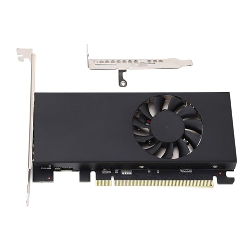ciciglow Spiel-Grafikkarte, 4 GB GDDR6 128 Bit Low-Profile-PC-Gaming-Grafikkarte, HD-Multimedia-Schnittstelle, für DisplayPort, Unterstützung für DirectX 12.1, für OpenGL 4.5 ciciglow Spiel-Grafikkarte, 4 GB GDDR6 128 Bit Low-Profile-PC-Gaming-Grafikkarte, HD-Multimedia-Schnittstelle, für DisplayPort, Unterstützung für DirectX 12.1, für OpenGL 4.5 von ciciglow