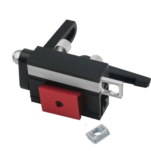 ciciglow T Slot Limit Device Lockable Aluminiumlegierung Zaun Flip Stop Forwoodworking -Projekte, Typ 75 Locator Forestardard T -Benutzer von ciciglow