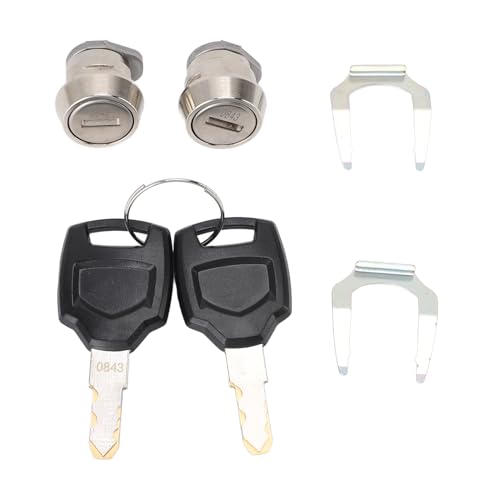 ciciglow Top-Box-Sperrzylinder-Kernstopfen und -tasten, Einfach zu Ersetzen, Lock-Zylinder-Kernstecker und Tastenanzug für Universelle 25L-100L-Top-Hülle-Set von ciciglow