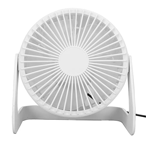 ciciglow USB-Ventilator, USB-betriebener Tragbarer Schreibtischventilator, 360 Grad Regulierbar, Leise, Persönlicher Kleiner Ventilator für Zuhause, Desktop, Büro, Plug-in-Power-Ventilator von ciciglow