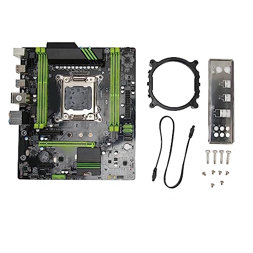 ciciglow X79-Motherboard, 4-Kanal-DDR3-Speicher, PCIE 16X, SATA3.0/2.0, M.2 NVME-Schnittstelle, USB3.0/2.0, LGA2011 ATX-Computer-Motherboard von ciciglow