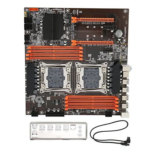 ciciglow X99-Motherboard, LGA 2011 3 CPU 8xDDR4 DIMM, 6xSATA3.0, PCIe 3.0 32 Gbit/s, 2xNVME M.2 RJ45 Netzwerk PS/2 Maus-Tastaturschnittstelle, USB 3.2/2.0 Desktop-Motherboard ciciglow X99-Motherboard, LGA 2011 3 CPU 8xDDR4 DIMM, 6xSATA3.0, PCIe 3.0 32 Gbit/s, 2xNVME M.2 RJ45 Netzwerk PS/2 Maus-Tastaturschnittstelle, USB 3.2/2.0 Desktop-Motherboard von ciciglow