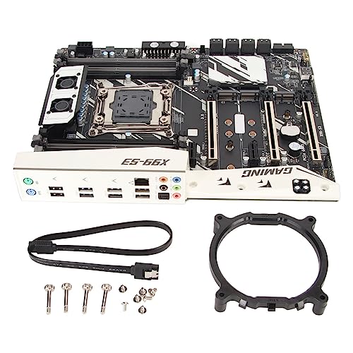 ciciglow X99 S3-Motherboard, 4-Kanal-DDR4-Speicher, PCIE 16X/4X, SATA3.0, M.2-SSD-Steckplatz, USB3.0/2.0, LGA2011 3 3 V3/V4 ATX-Computer-Motherboard von ciciglow